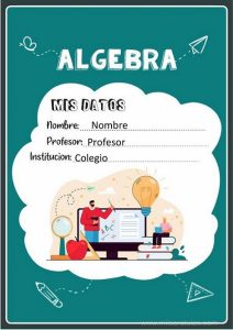 Portadas de Algebra 1