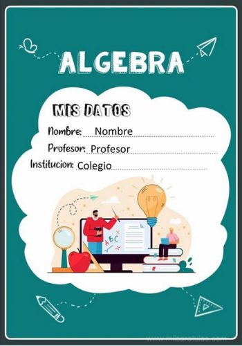 Portadas de Algebra