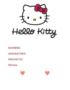Imágenes de Hello Kitty para portadas 1