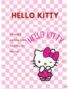 Imágenes de Hello Kitty para portadas 3