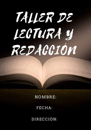 portada de taller de lectura y redaccion