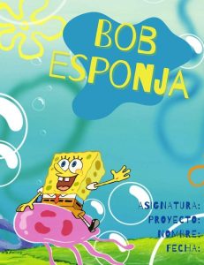 Carátulas de Bob Esponja para niños 1