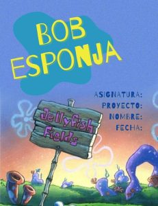 Portadas de Bob Esponja para libros y cuadernos 2