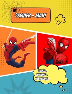 Portadas de Spiderman para libretas 2