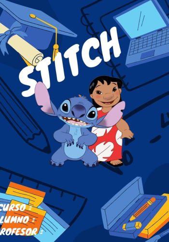 Portadas de Stitch para libretas 2