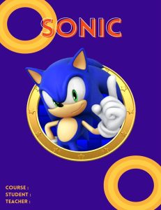 Portadas de Sonic en inglés 3
