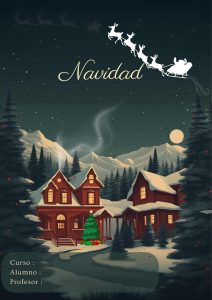 Portadas de Navidad para libretas 1