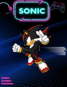 Portadas de Sonic para libretas 2