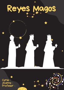 Portada de Reyes Magos para preescolar 3