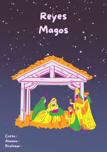 Portada de Reyes Magos para preescolar 2