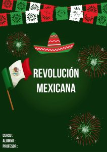 Portada de la revolución mexicana para preescolar 2
