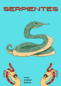 Portadas de serpientes para libretas 3