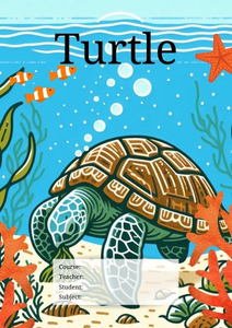 Portadas de tortugas en inglés 3