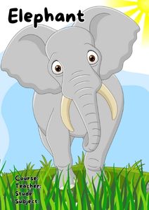 Portadas de elefante en inglés 1