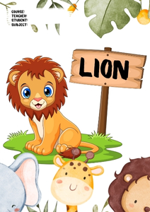 Portadas de leones en inglés 3